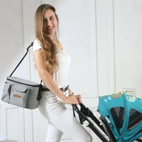 baby stroller organizer bag mummy diaper bag hook baby carriage waterproof large capacity stroller accessories travel nappy