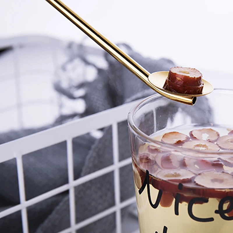 1 шт. из нержавеющей стали Питьевая соломенная ложка многоразовая солома с