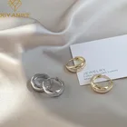 Серьги-кольца с серебряным покрытием XIYANIKE в стиле ретро, простые, горячие, сексуальные, изысканные, для пар, подарок на день Святого Валентина, Cерьга