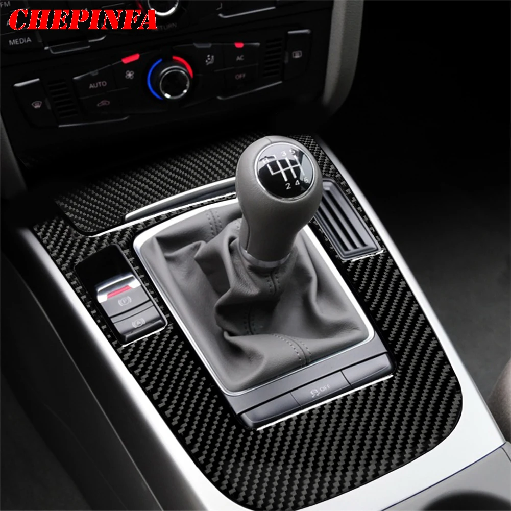 Отделка панели переключения передач автомобиля из углеродного волокна