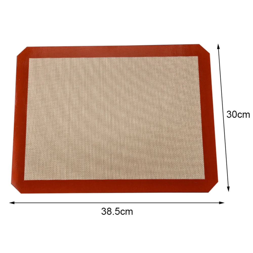 Силиконовые вилая кошма тепла ResistantOven выпечки сетка для Печенье Хлеб миндальное