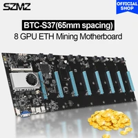 szmz btc s37 8 gpu riserless mining motherboard for crypto eth cryptocurrency miner mining mineradora criptomoedas base plate