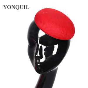 Аксессуары для волос Sinamay женские, украшения для волос на основе вуалетки, Коктейльные головные уборы, свадебные дамские шляпы для невесты, 15 см