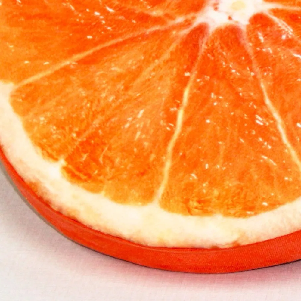 Креативный 3D Летний Фруктовый ПП хлопковый офисный стул подушка для спинки