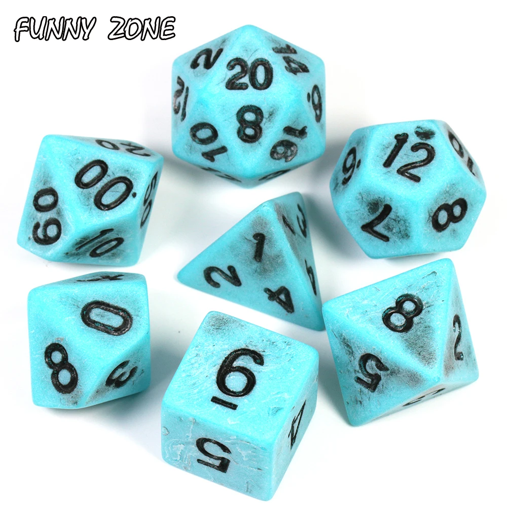 Новое поступление набор игральных костей с уникальным эффектом 7 шт./компл. +