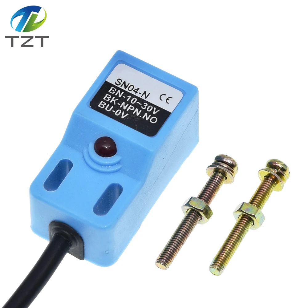 TZT SN04-N SN04-N2 SN04-P SN04-P2 DC NPN PNP NO NC 4MM 10-30V SN04 Inductive Proximity Sensor Detection Switch | Электронные