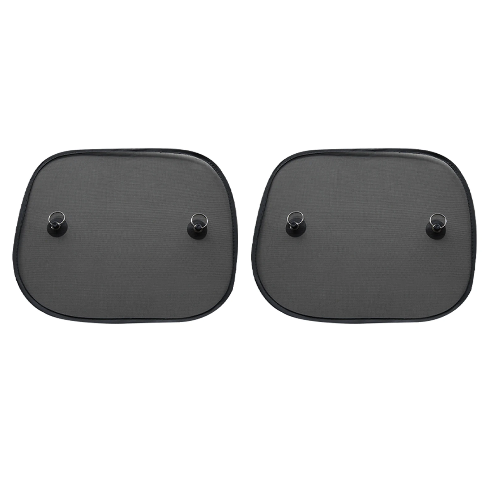 

1pair Durable Mesh Car Sun Shade Universal Visor UV Protection Darkening For Baby Pets Side Window Cover Auto With Suction Cups