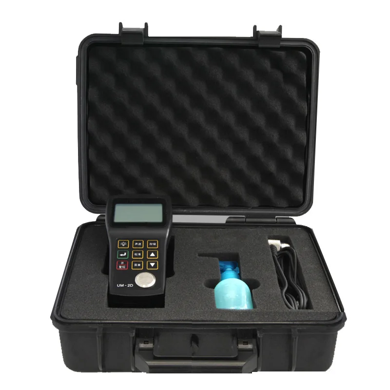 

UM-2D Ultrasonic Penetrating Coating/Paint Thickness Gauge Measuring Range 0.8mm~300mm Pulse/Echo 2 Modes Switched