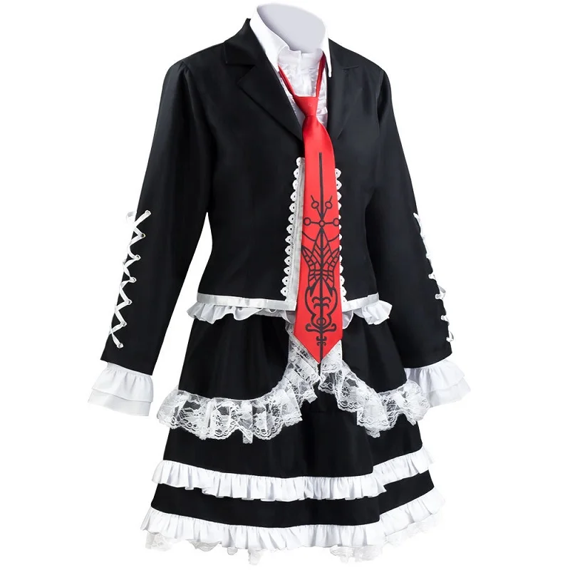 Женский костюм для косплея Ясухиро таеко из Danganronpa Celestia Ludenberg Студенческая форма