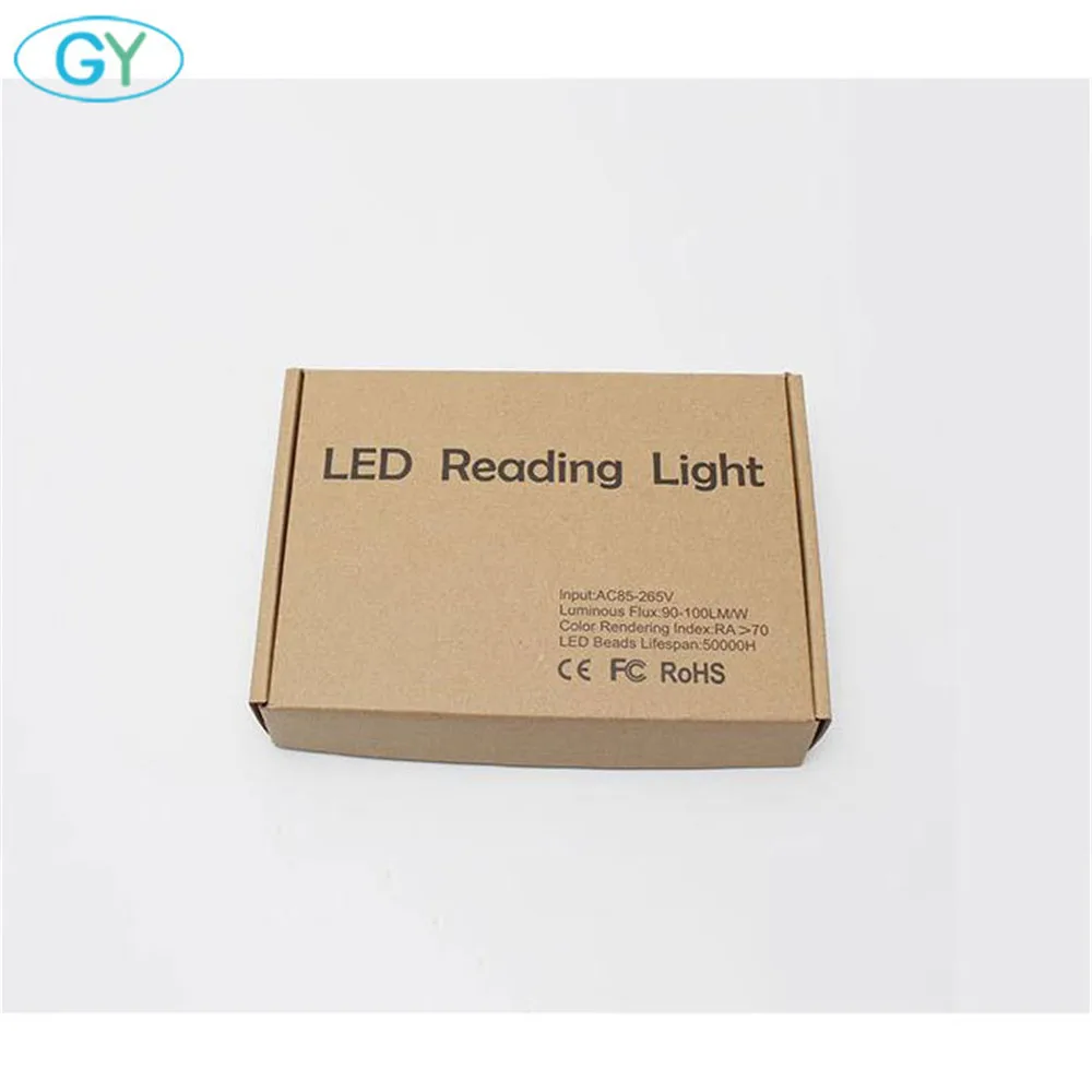 Сенсорные лампы для чтения с регулируемой яркостью светодиодный настенный