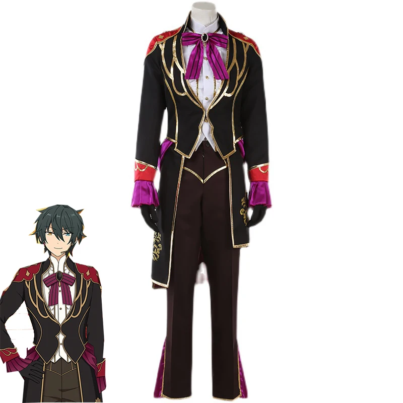 

Игровой костюм Kagehira Mika со звездами, костюм для косплея, необычный официальный костюм, наряды для вечеринки, костюмы для Хэллоуина, карнаваль...