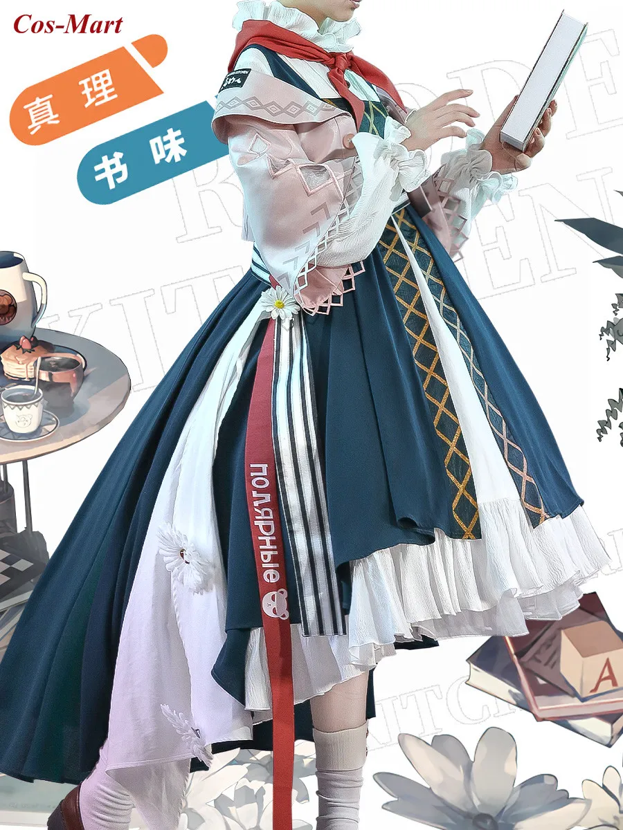 

Game Arknights Istina Cosplay Costume RHODES ISLAND Book Taste Fashion Formal Dress Female Halloween Party Role Play Clothing