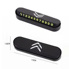 Автомобильный Стайлинг, временная парковочная карта, наклейка с номером телефона, остановка парковки для Citroen C1 C3 C4 C5 C6 C-ELYSEE VTS Picasso Cross