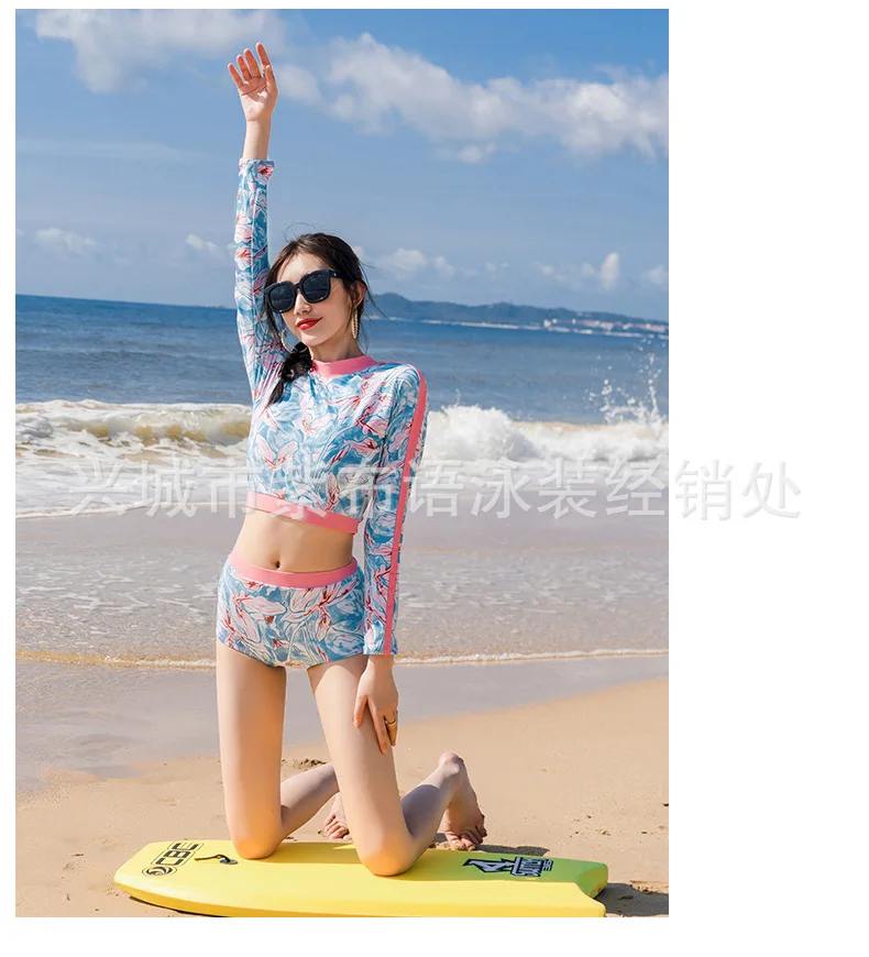 Женский раздельный купальник Раздельный купальный костюм для девушек из двух