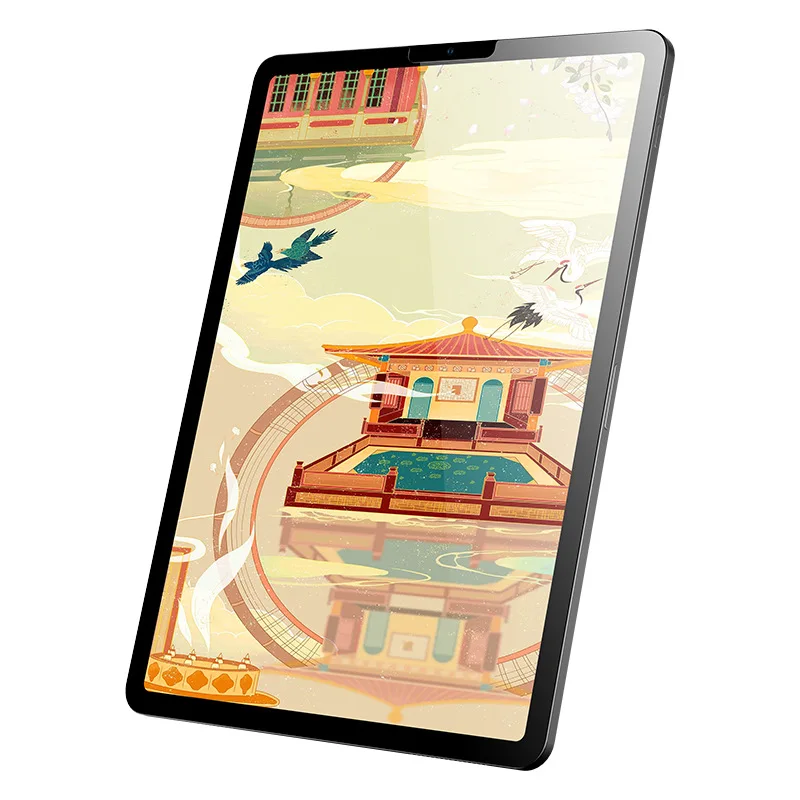 

1 pcs paper protector as matte film pet anti glare paint for-ipad air 4 10.9 10.2 9.7 10.5 air 3 pro11 12.9 inch mini screen