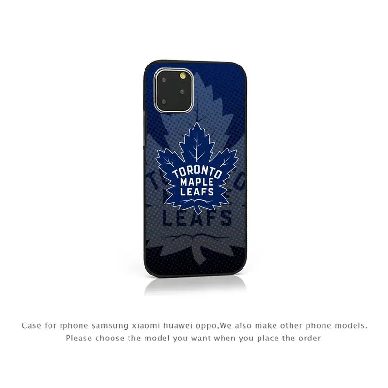 

Toronto maple leafs Phone Case for iPhone Samsung Xiaomi note A 6 7 8 9 11 12 20 Pro X XS Max XR Plus