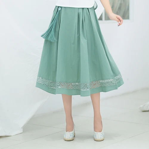 Модные свободные юбки новинка 2019 женская повседневная короткая трапециевидная