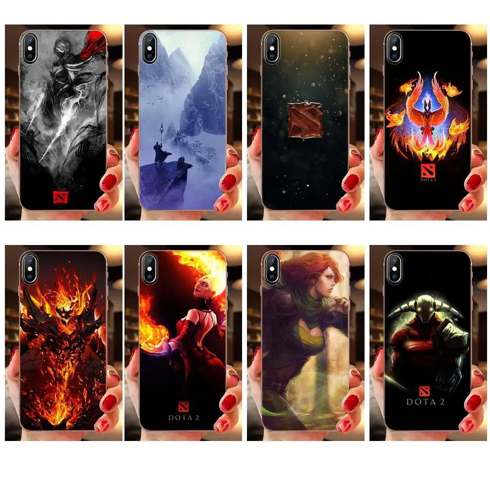 Dota 2 логотип мягкий ТПУ хипстер чехол для Sony Xperia Z Z1 Z2 Z3 Z4 Z5 compact Mini M2 M4 M5 T3 E3 E5 XA XA1 XZ