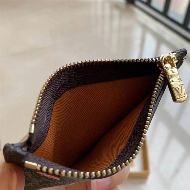 

Geometric Luxury Brand Leather Women Long Zipper Coin Purses Dog Bear Design Wallet Female Money Credit Card Holder without box