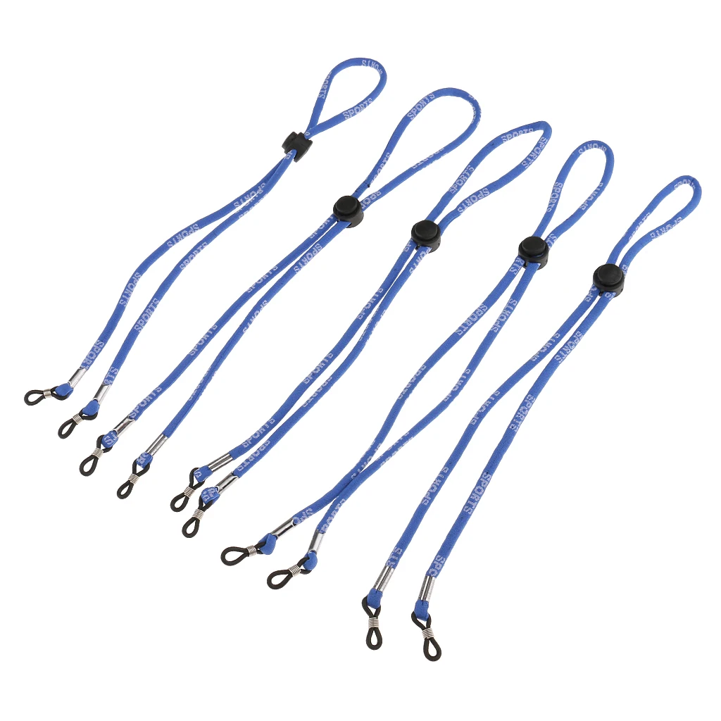 

5pcs Safety Eyegwear Chain Holder Sunglasses Neck Chains Rope Cord Neckstrap
