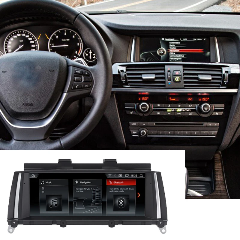 

Car Multimedia GPS Audio Radio For BMW X3 X4 F25 F26 2011 2012 2013 2014 2015 2016 For CIC NBT CarPlay TPMS Android Navigation