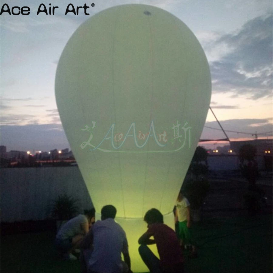 

New Design Beautiful Inflatable Hot Air Balloon Model With Lights For Exhibition/Trade Show/Advertising Made By Ace Air Art