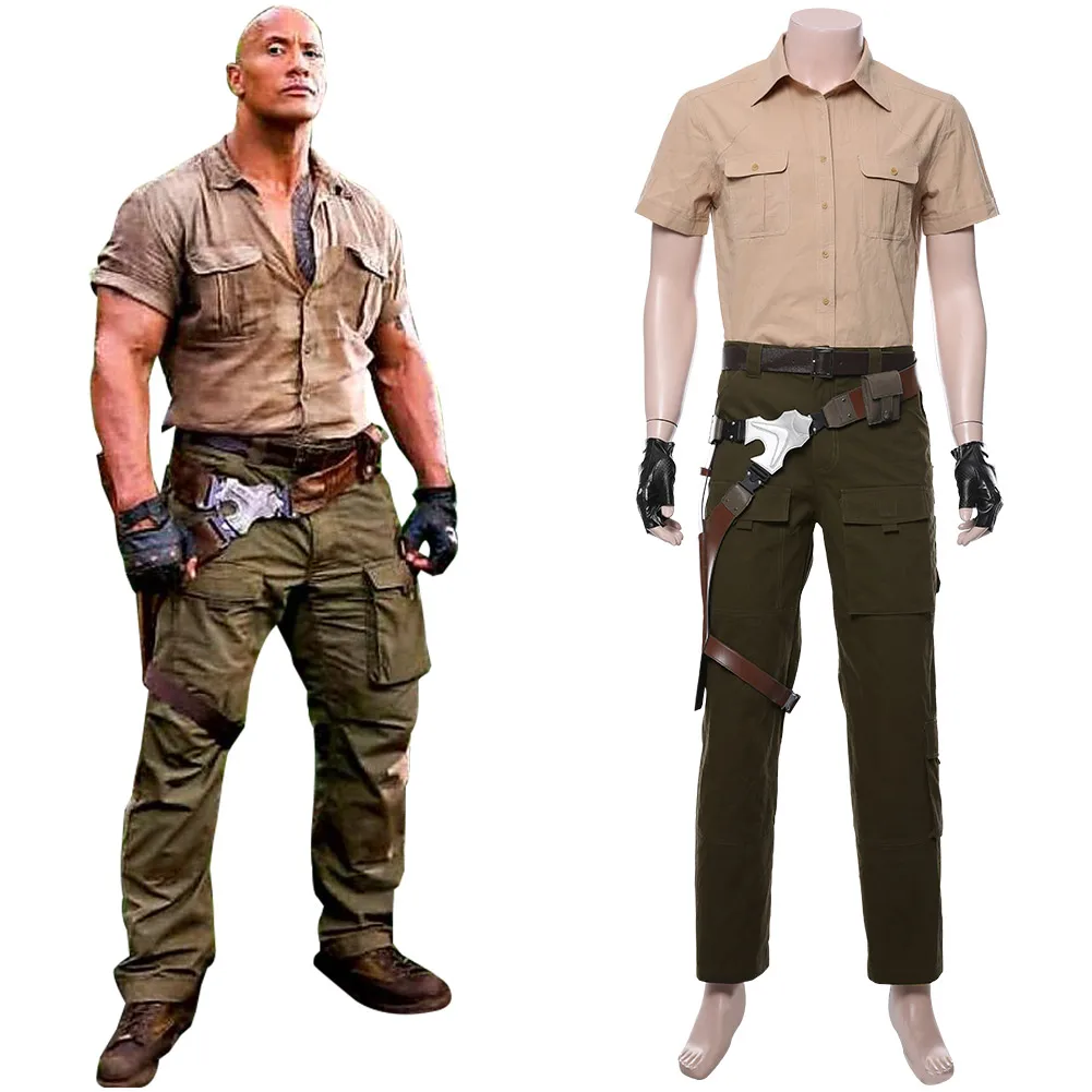 

Jumanji The Next Level Smolder Bravestone Cosplay Costume Outfit Full Suit Halloween Costumes