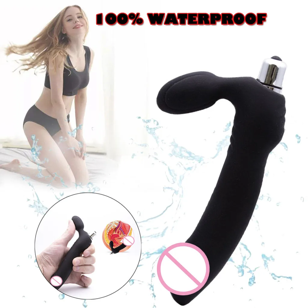 Мужской фаллоимитатор массажер простаты вибрация Анальная пробка для мужчин гей