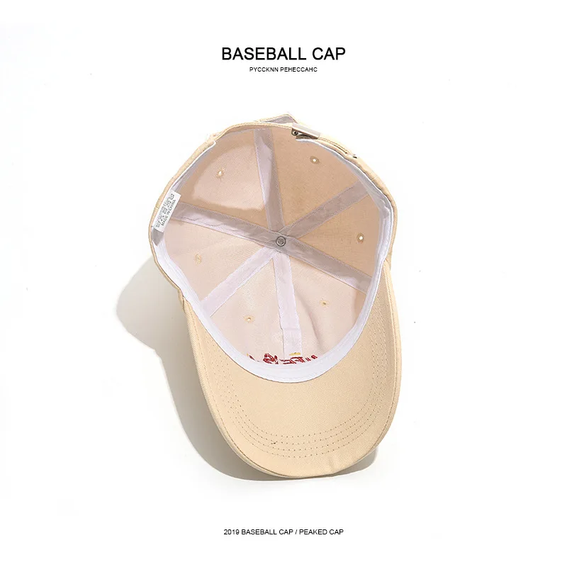 

Harajuku Women Letter Baseball Cap Summer Fashion Embroidery Adjustable Men Peaked Cap Outdoor Casual Sun Hat Japane Peaked Cap