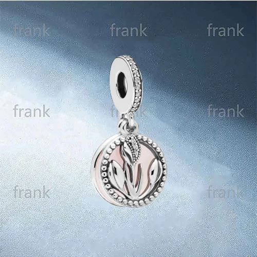 

New lady fashion charm pink tridimensional pendant jewelry birthday gift for girlfriend 797825CZ