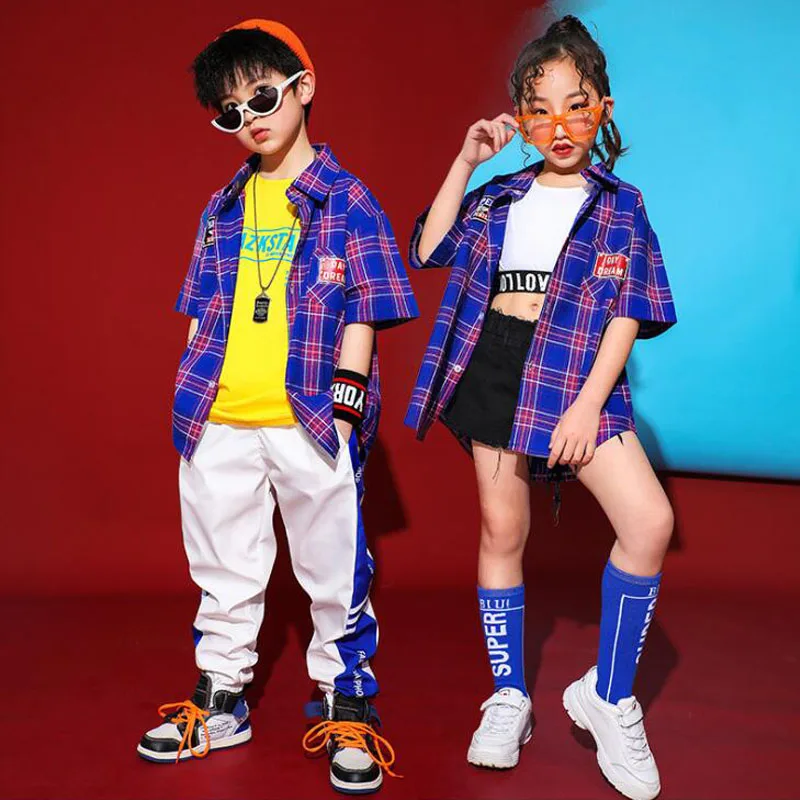 Детская футболка штаны для бега костюмы современных джазовых танцев одежда