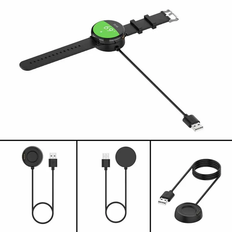 Портативное зарядное устройство для смарт часов магнитный кабель питания