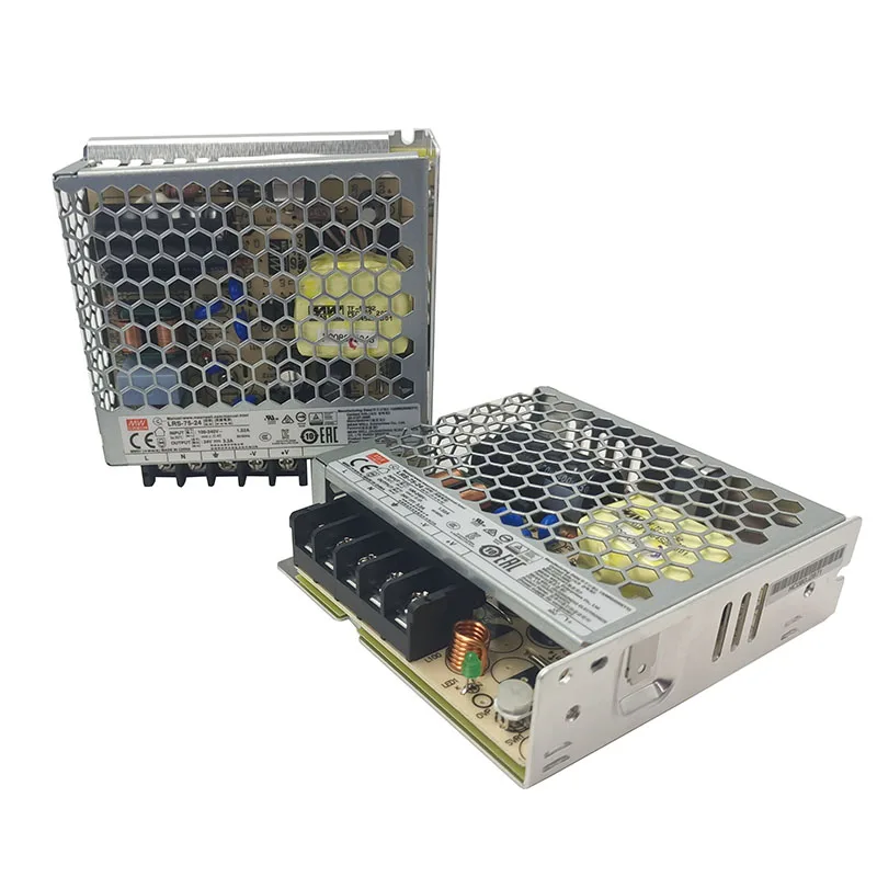 

Two DC switching power supplies supporting DDCSV3.1 dedicated power supply AC220V input 24V 3.2A output LRS-75-24