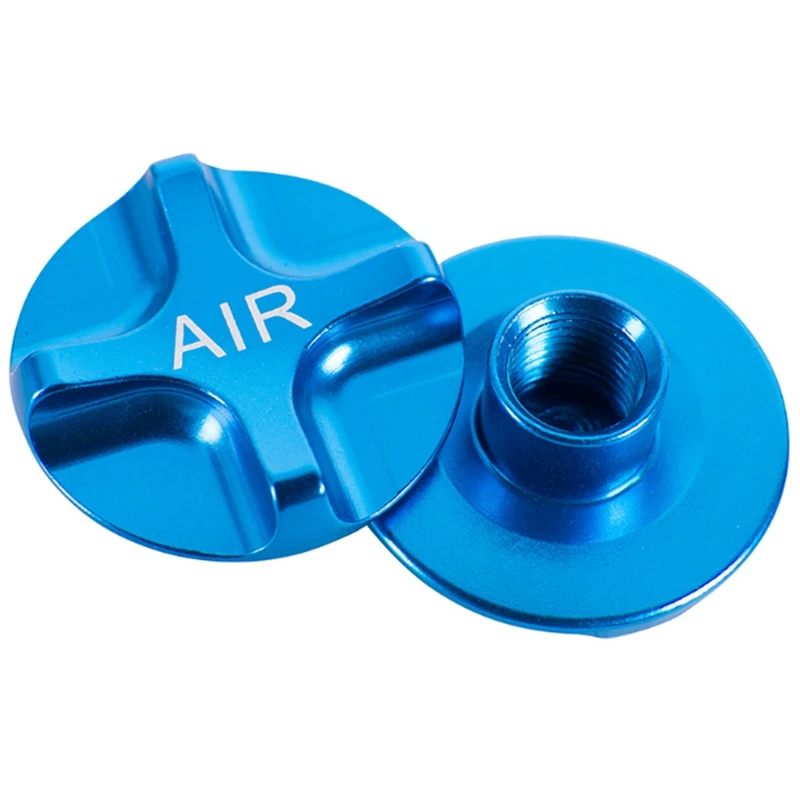 

1 Pair Fork Shoulder Air Nozzle Cover Air Fork Shoulder Cap Shockproof Front Fork Aluminium Alloy Cover