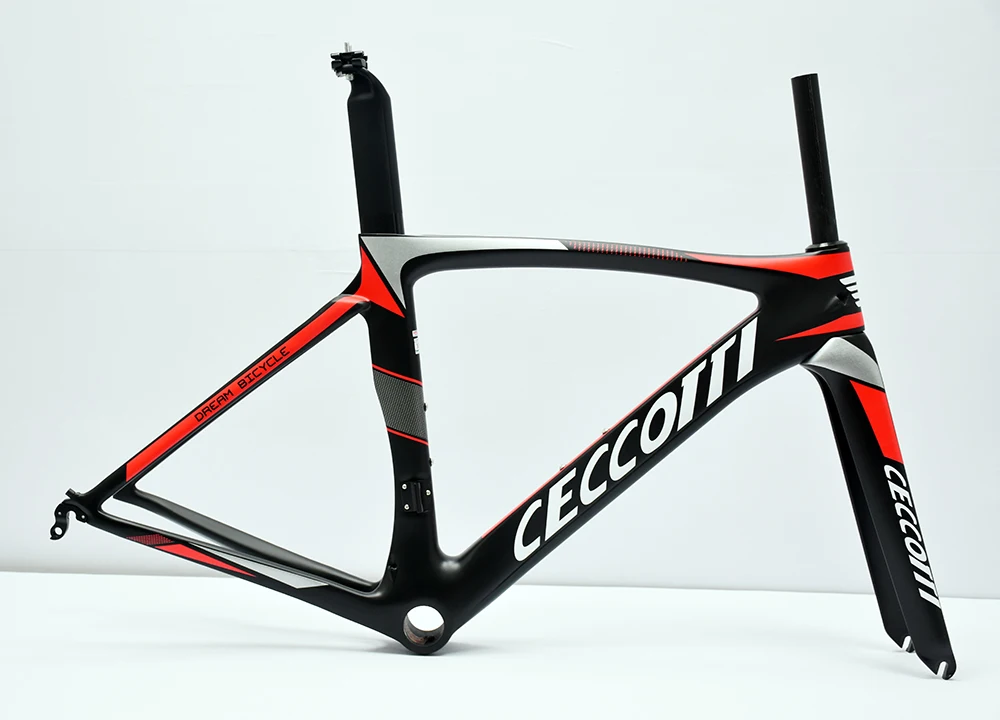 Китайская Фабрика Горячая распродажа! c09-2 красный карбоновая рама дорожный