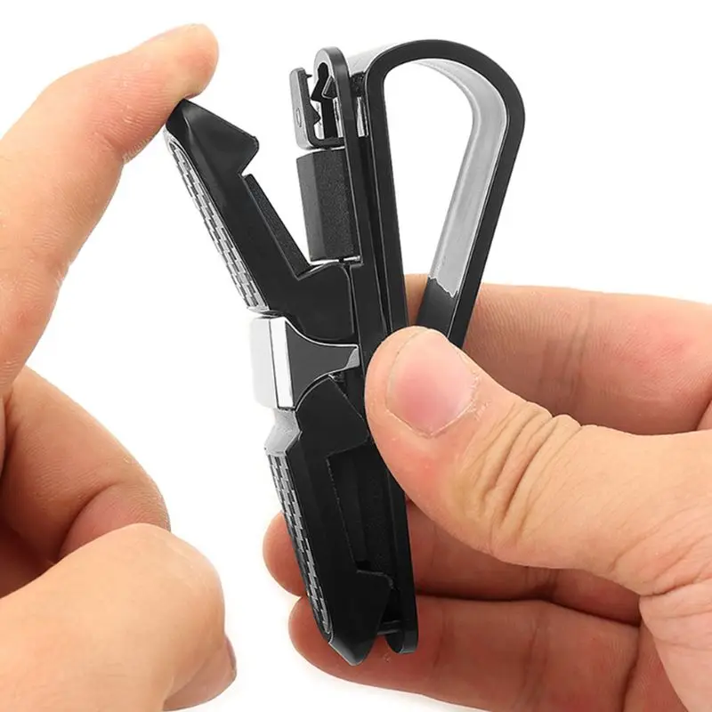 Универсальный автомобильный зажим для очков кредитка билета денег Kia Rio K2 Sportage Soul