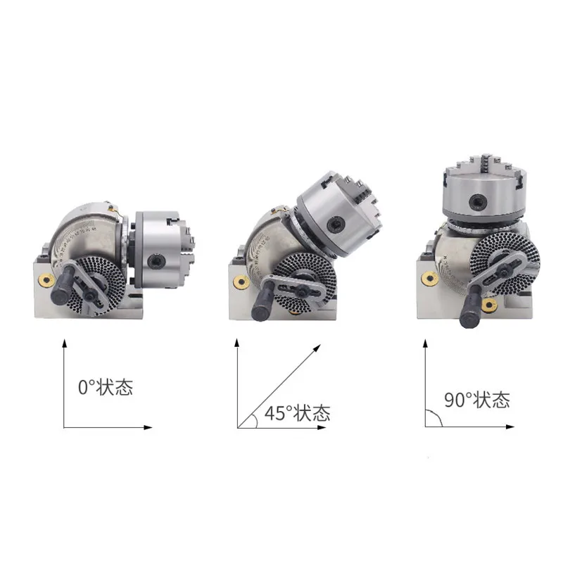 BS-0 precision фрезерный станок делительная головка с 100 м 3-кулачковый патрон