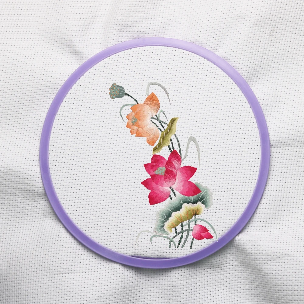 

1pc Embroidery Hoop Circle Cross Stitch Hoop Ring for DIY Hand Embroidery Frame Craft Sewing Needwork Tool