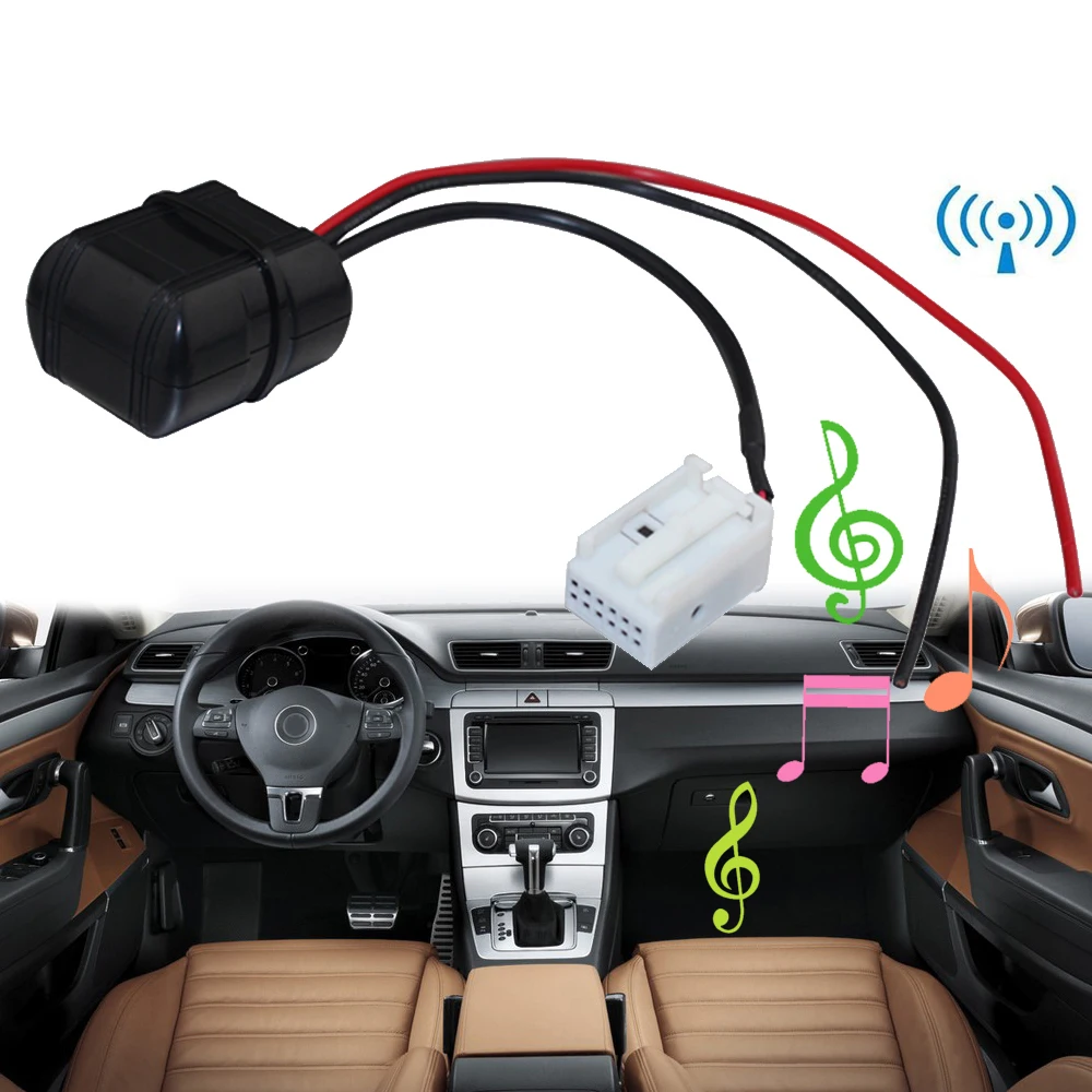 Автомобильный Bluetooth-модуль LISIDIC аудиоприемник для Citroen C4 C5 C6 berlingo Peugeot 207 307 407 RD4 12p