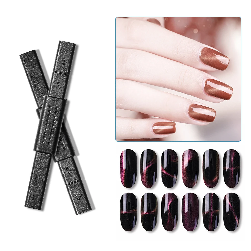 3D Магнитная палочка для ногтей сильный магнитный дизайн 12 видов стилей кошачьи