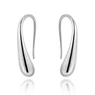 Заводская цена E04 оптовая продажа Висячие женские серьги женские милые красивые Серебристые серьги Высокое качество модные классические ювелирные изделия