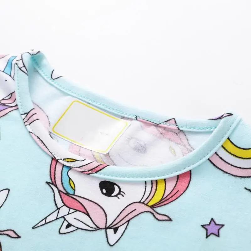 2019 летнее милое Хлопковое платье для маленьких девочек новое модное принцессы с