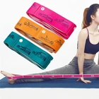 Новинка 2021, эластичные ленты для йоги из нейлоновойрезиновой шелковой ткани, 8 уровней защиты от поломки, женские домашние упражнения