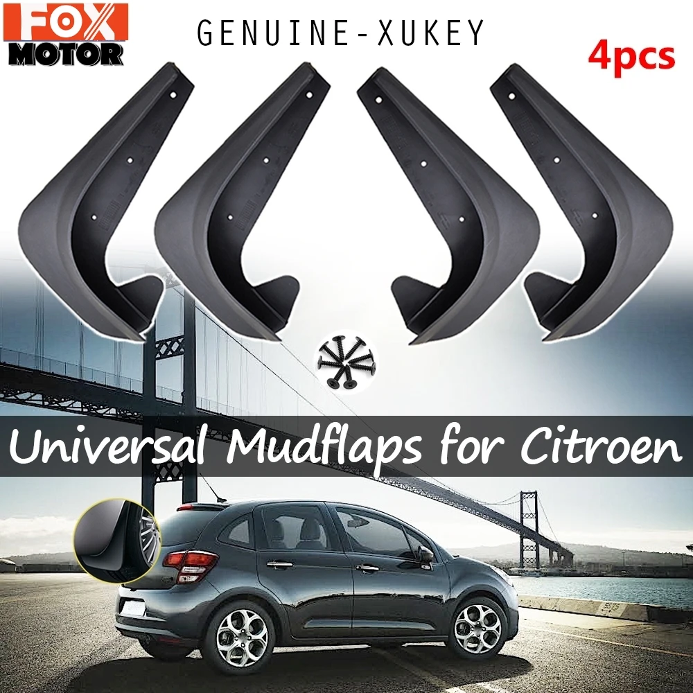 4х Брызговики брызговики для Citroen C1 C2 C3 Berlingo C4 Grand Picasso Xsara SpaceTourer DS5 C5