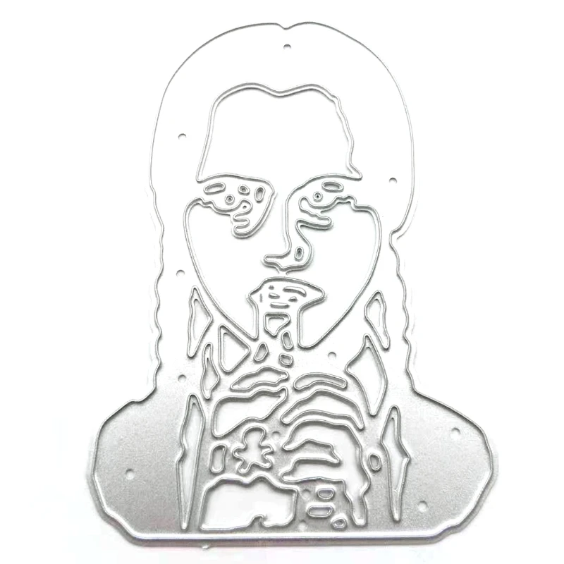 

1 упаковка высечки для девушек двойная оплетка для металлических высечек для девушек креативный изысканный шаблон для тиснения трафарет дл...