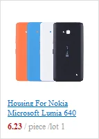 Корпус для Nokia microsoft Lumia 540 задняя крышка чехол батарея задняя дверь с клеем для Nokia Lumia 540 крышка батареи