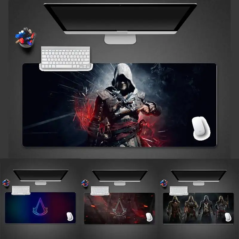 

Assassin's Creed Crest Comfort Mouse Mat Gaming Mousepad X XL XXL Non-slip Cushion Thickness 2mm