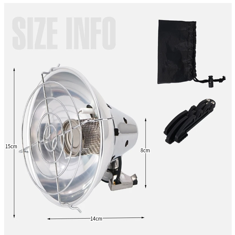

Portable Gas Heater Propane Butane Heater Lightweight Winter Travel Camping Necessity Mini Gas Heater