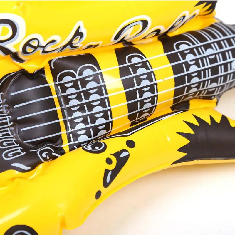 

Children's Inflatable Musical Instrument Toy Environmental Protection PVC Simulation Stage Props Guitar Electronic Organ Party