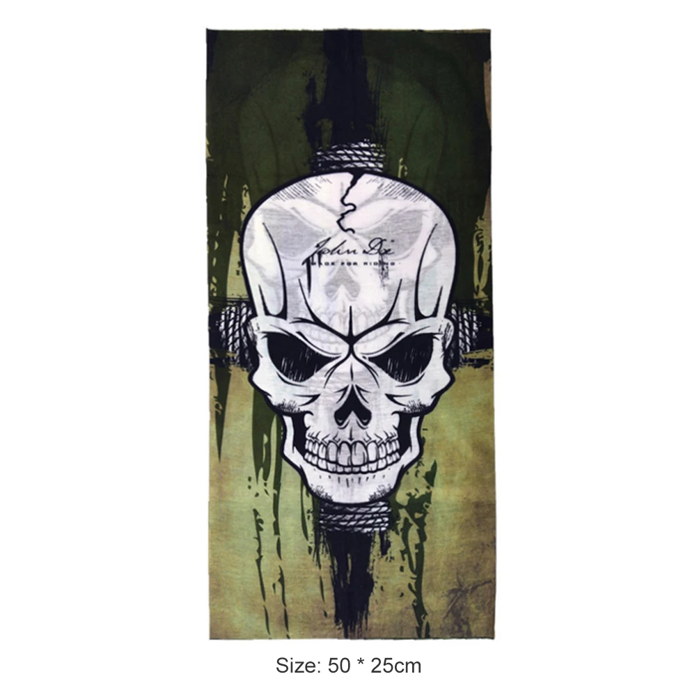 Печать велосипедов Велоспорт Спортивная маска для лица крышка шеи трубка